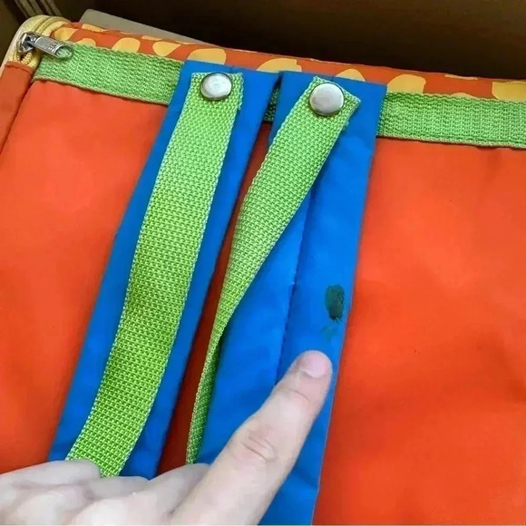 DISNEY SIMBA  VINTAGE BACKPACK 💛🩵 - Picture 10 of 14